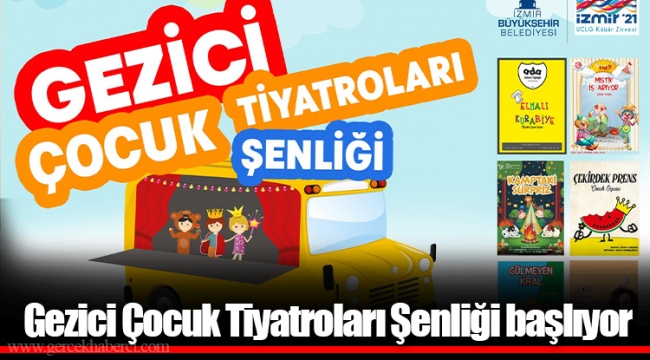 Gezici Çocuk Tiyatroları Şenliği başlıyor