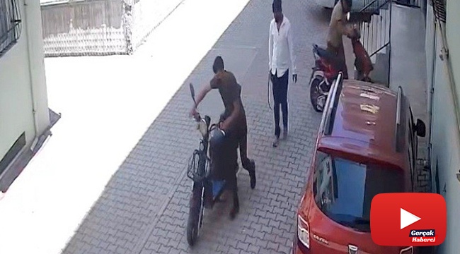 Güpegündüz elektrikli bisiklet hırsızlığı pes dedirtti