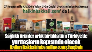 Halkın Bakkalı’nda online satış başladı