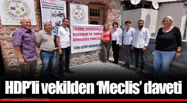 HDP’li vekilden ‘Meclis’ daveti