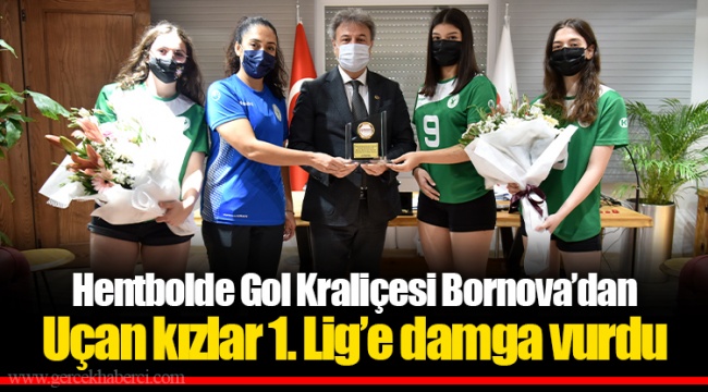 Hentbolde Gol Kraliçesi Bornova’dan
