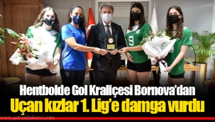 Hentbolde Gol Kraliçesi Bornova’dan