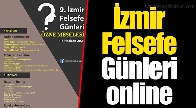 İzmir Felsefe Günleri online