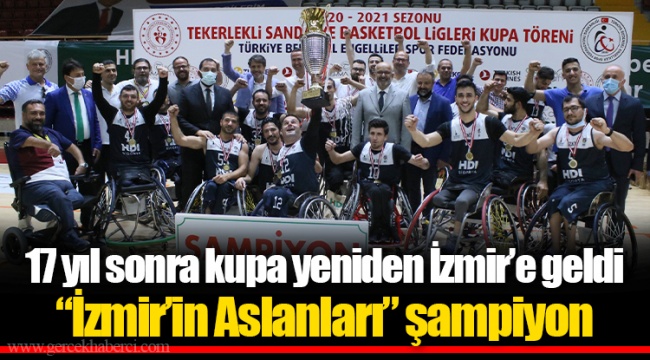 “İzmir’in Aslanları” şampiyon