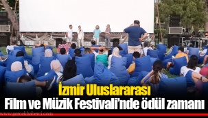 İzmir Uluslararası Film ve Müzik Festivali’nde ödül zamanı