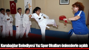 Karabağlar Belediyesi Yaz Spor Okulları önlemlerle açıldı