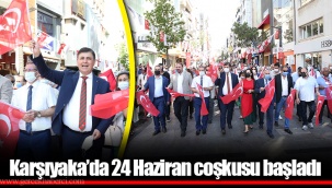 Karşıyaka’da 24 Haziran coşkusu başladı