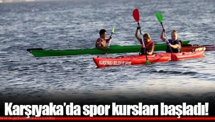 Karşıyaka’da spor kursları başladı!