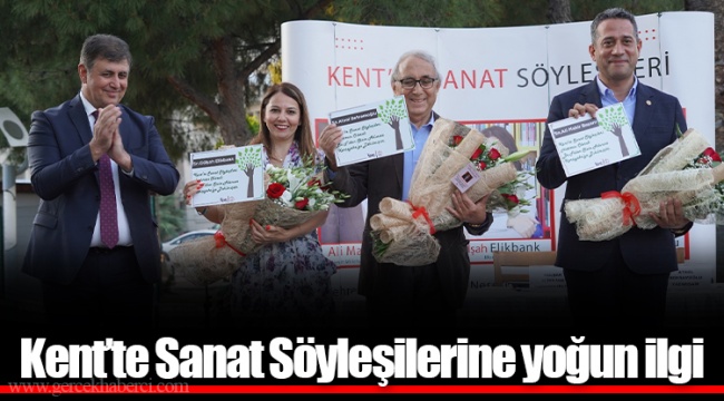 Kent’te Sanat Söyleşilerine yoğun ilgi 