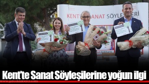 Kent’te Sanat Söyleşilerine yoğun ilgi