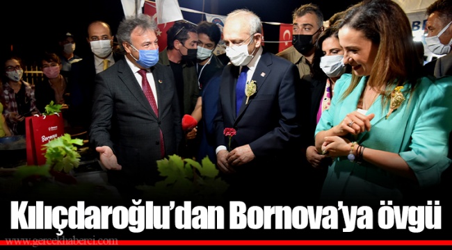 Kılıçdaroğlu’dan Bornova’ya övgü