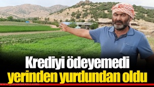 Krediyi ödeyemedi yerinden yurdundan oldu