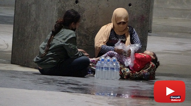 Kucağında çocukla dilenen kadın, 5 defa aynı yerde yakalandı