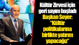 Kültür Zirvesi için geri sayım başladı