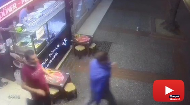 Kuryenin gözü önünde motosikletini böyle çaldı