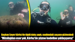 “Müsilajdan eser yok, Körfez'de yüzme hedefine yaklaşıyoruz”
