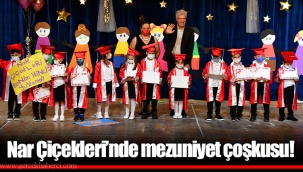Nar Çiçekleri’nde mezuniyet çoşkusu!