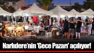 Narlıdere’nin 'Gece Pazarı' açılıyor!