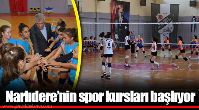 Narlıdere’nin spor kursları başlıyor