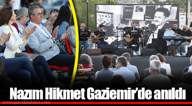 Nazım Hikmet Gaziemir’de anıldı