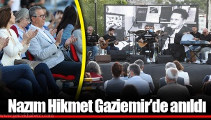 Nazım Hikmet Gaziemir’de anıldı
