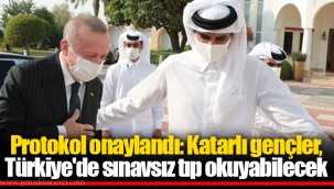 Protokol onaylandı: Katarlı gençler, Türkiye'de sınavsız tıp okuyabilecek