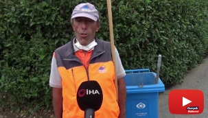Temizlik görevlisi bulduğu 5 bin lirayı sahibine teslim etti