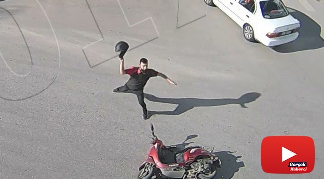 Tokat&#039;ta kaza sonrası yaşanan gergin anlar kamerada