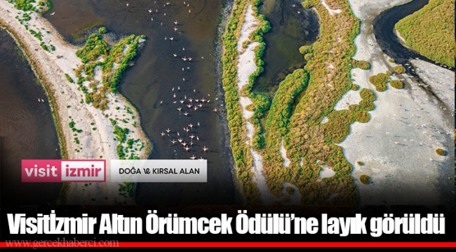 Visitİzmir Altın Örümcek Ödülü’ne layık görüldü
