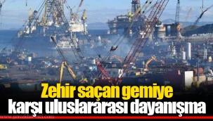 Zehir saçan gemiye karşı uluslararası dayanışma
