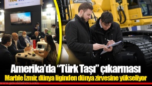 Amerika’da “Türk Taşı” çıkarması