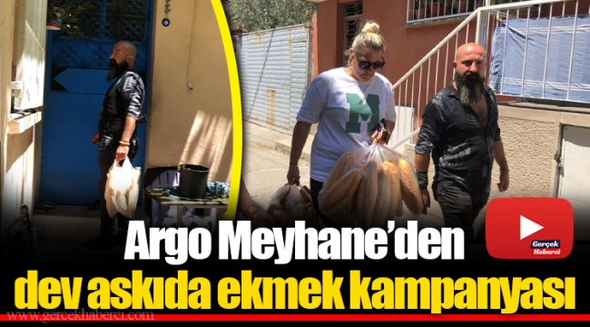Argo Meyhane'den dev askıda ekmek kampanyası