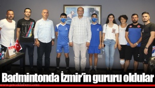 Badmintonda İzmir’in gururu oldular