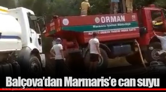Balçova’dan Marmaris’e can suyu