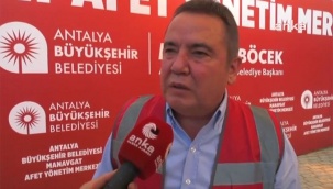 Başkan Muhittin Böcek'ten 'Antalya' çağrısı: Yanıyoruz, bizi kurtarın