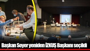 Başkan Soyer yeniden İZKUŞ Başkanı seçildi