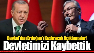 Baykal’dan Erdoğan’ı Kızdıracak Açıklamalar! Devletimizi Kaybettik