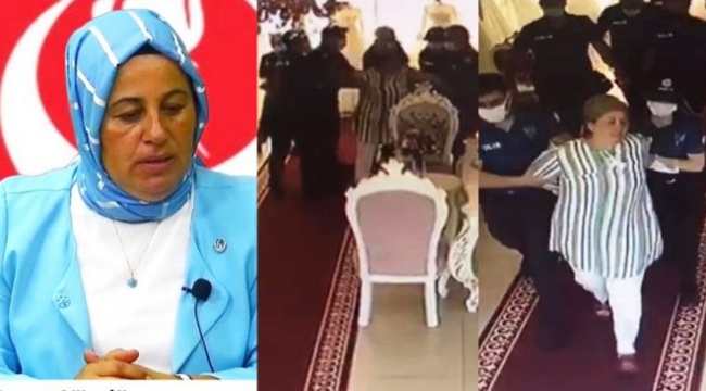 BBP Ordu Kadın Kolları Başkanı Yümlü’yü ters kelepçe takarak gözaltına alan polisler görevden uzaklaştırıldı