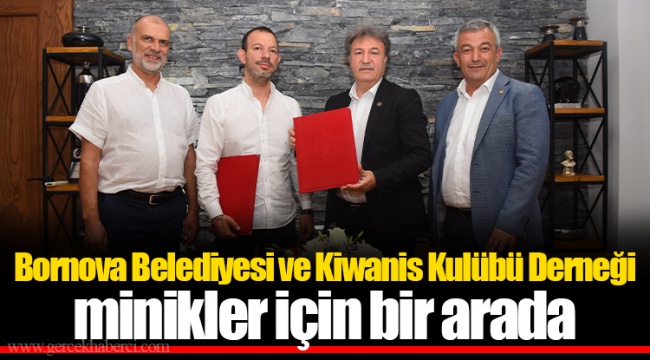 Bornova Belediyesi ve Kiwanis Kulübü Derneği minikler için bir arada