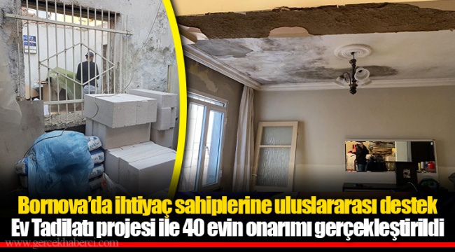 Bornova’da ihtiyaç sahiplerine uluslararası destek