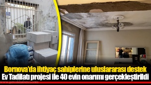 Bornova’da ihtiyaç sahiplerine uluslararası destek