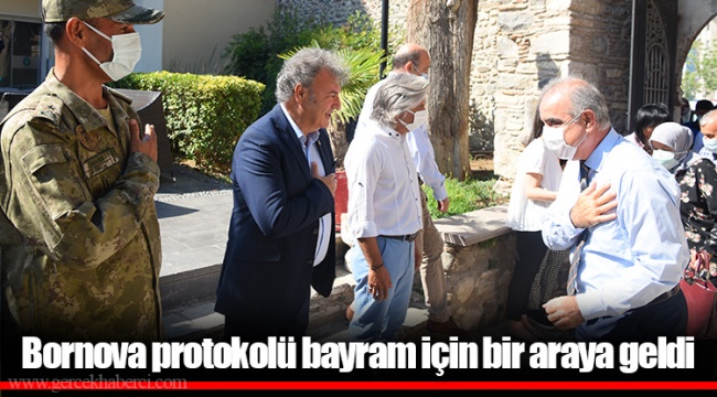 Bornova protokolü bayram için bir araya geldi