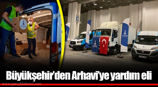 Büyükşehir’den Arhavi’ye yardım eli