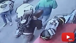Çaldıkları antikayı bayrağa sarıp taşıdılar