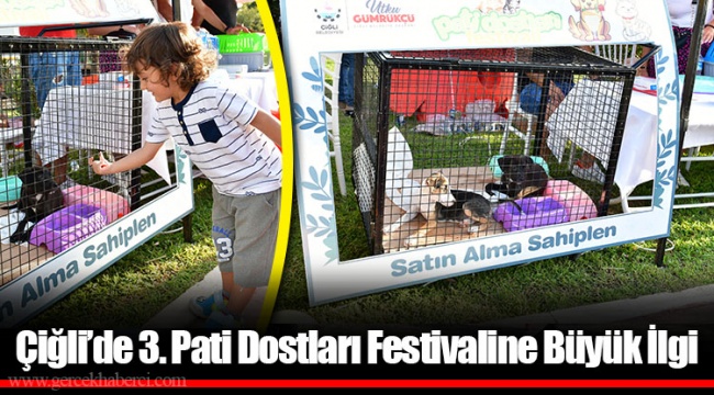 Çiğli’de 3. Pati Dostları Festivaline Büyük İlgi