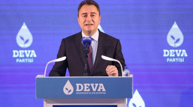 DEVA Partisi Lideri Babacan: Türkiye kara para aklama merkezi oldu