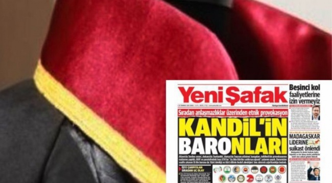 Diyarbakır Barosu'ndan Yeni Şafak hakkında suç duyurusu