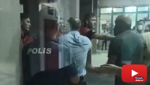 Diyarbakır’da hasta yakınları polis ve sağlıkçılara saldırdı