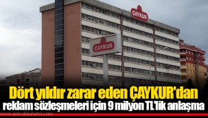 Dört yıldır zarar eden ÇAYKUR'dan reklam sözleşmeleri için 9 milyon TL'lik anlaşma