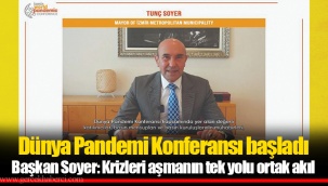 Dünya Pandemi Konferansı başladı